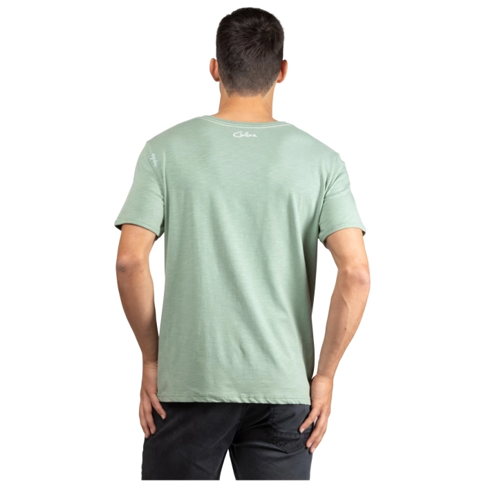 T-shirt męski Chillaz SLOTH GREY GREEN